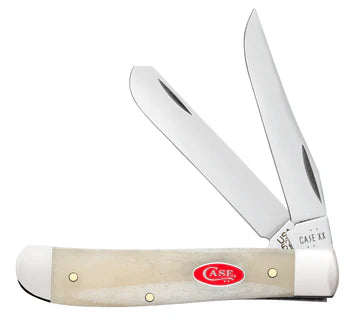 Case XX Mini Trapper - Smooth Natural Bone - Tru-Sharp Steel - 14021