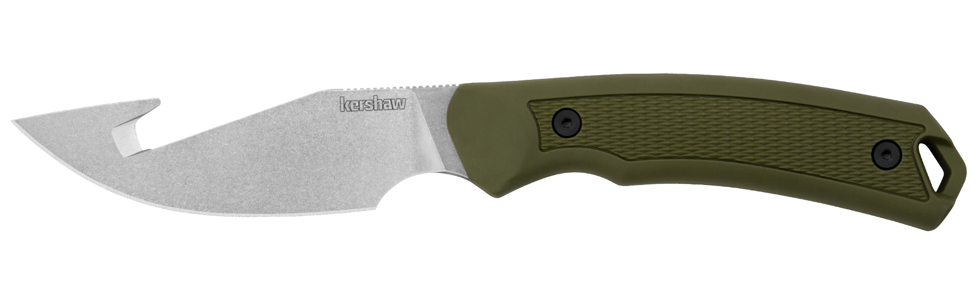 Kershaw Deschutes Skinner - Fixed Blade Knife - D2 Steel Blade - Polypropylene Handle - 1883GH