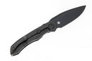 Microtech Anax - DLC Titanium - Carbon Fiber Inlay - DLC S/E Blade - 190C-1DLCTCFITI-2