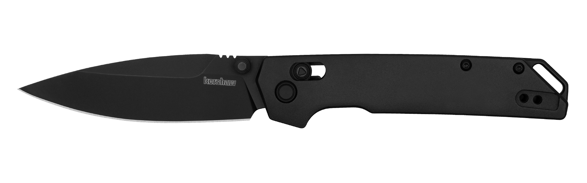 Kershaw Iridium Black - DuraLock - KVT Ball Bearings - D2 Steel - 2038BLK