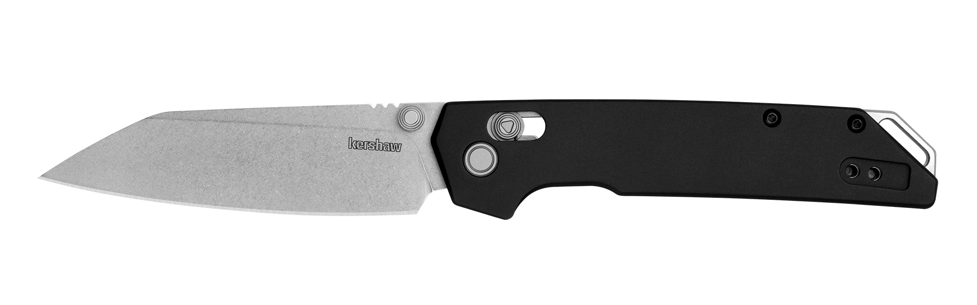 Kershaw Iridium Reverse Tanto - DuraLock - KVT Ball Bearings - D2 Steel - 2038R