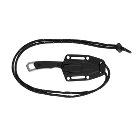 Kershaw Brace Fixed Blade Neck Knife 2" - Black GFN Handles - Stonewashed Drop Point Blade - 2085 BRACE - SNK/WTO - Home Office