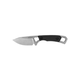 Kershaw Brace Fixed Blade Neck Knife 2" - Black GFN Handles - Stonewashed Drop Point Blade - 2085 BRACE - SNK/WTO - Home Office
