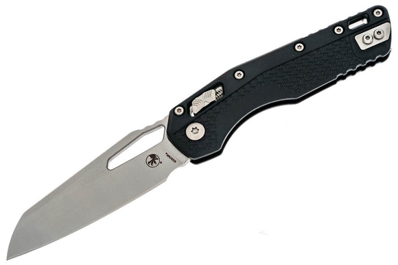 Microtech MSI - Injection Molded Black Handle - Satin M390MK Blade - 210T-10PMBK