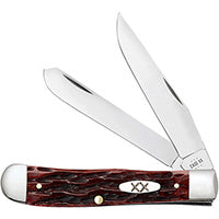 Case Trapper - Peach Seed Jig Mahogany Bone - 25130