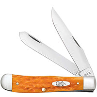 Case Trapper - Persimmon Orange Peach Seed Jig Bone - 26560