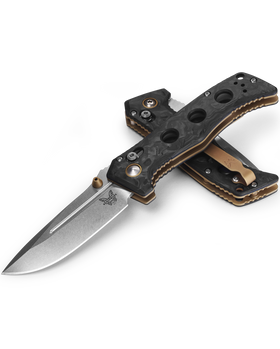 Benchmade Mini Adamas - CPM-MagnaCut - Marbled Carbon Fiber - 273-03