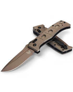 Benchmade Mini Auto Adamas - CPM-CruWear - OD Green G10 - 2730FE-2