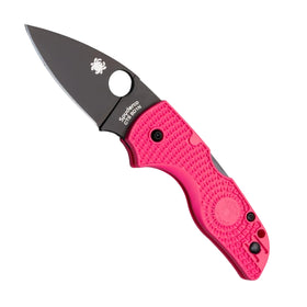 Spyderco Lil' Native Lightweight - Pink FRN - Black DLC CTS BD1N - C230PPNBK - SNK/WTO - Home Office