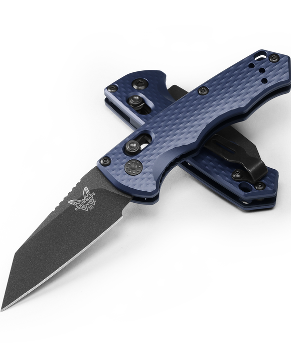 Benchmade Auto Immunity - CPM-M4 Blade - Crater Blue Aluminum Handle - 2900BK