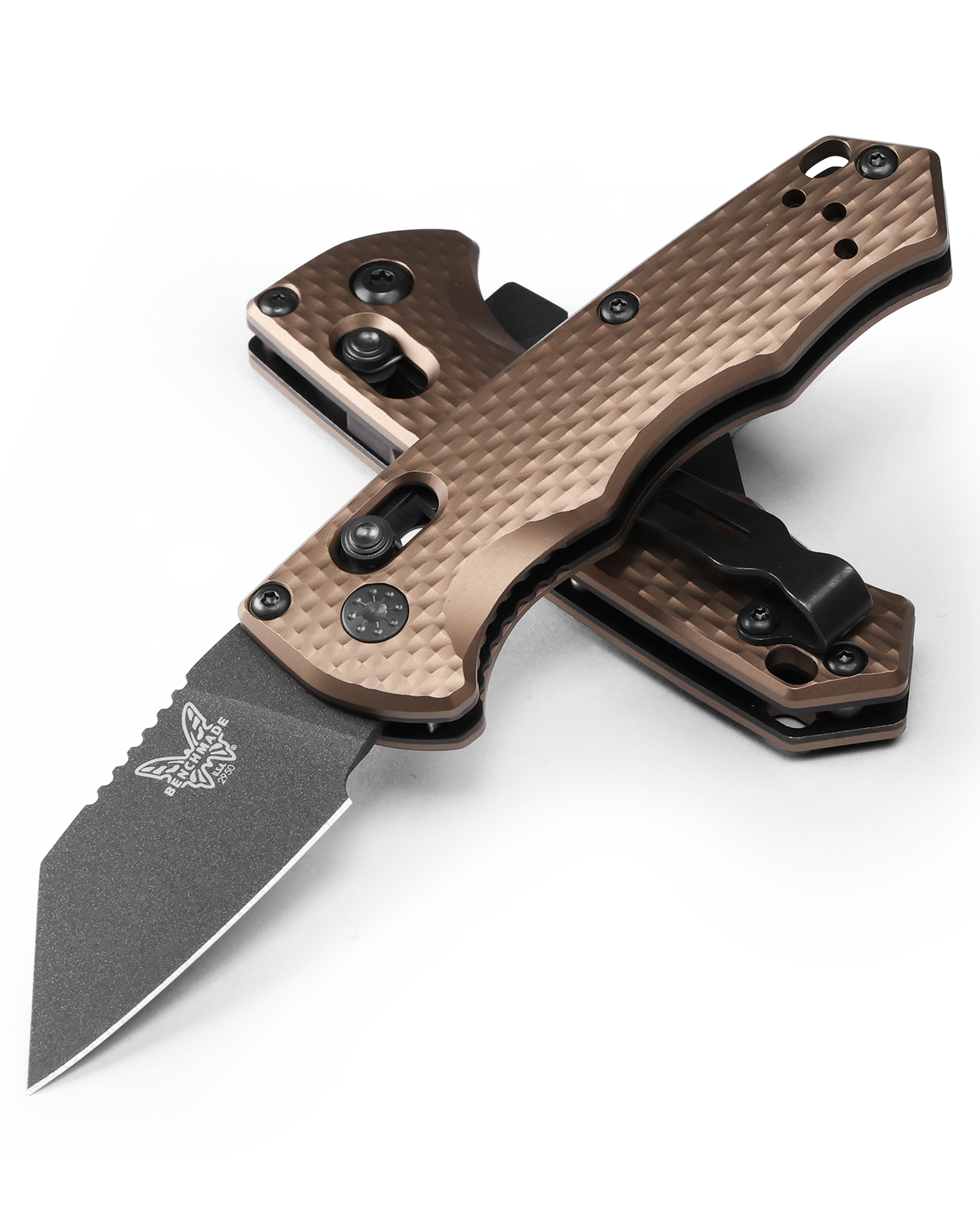 Benchmade Partial Immunity - CPM-M4 Blade - FDE Aluminum Handle - 2950BK-1