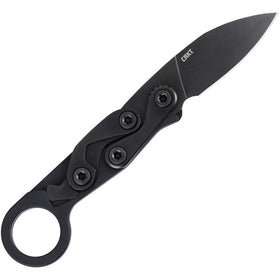 CRKT Provoke EDC - Black Aluminum Handle - TiNi Drop Point - 4050K