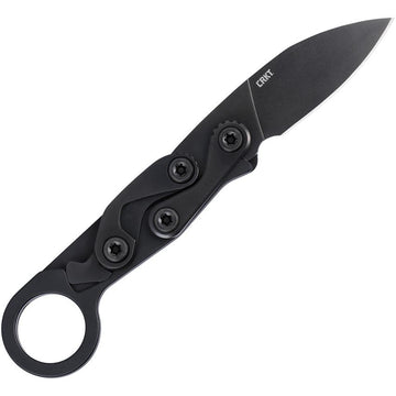 CRKT Provoke EDC - Black Aluminum Handle - TiNi Drop Point - 4050K