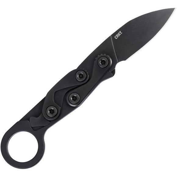 CRKT Provoke EDC - Black Aluminum Handle - TiNi Drop Point - 4050K