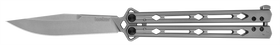 Kershaw Lucha - Balisong - Stainless Steel Handle - 14C28N Blade - 5150