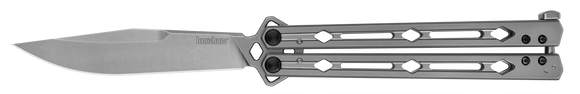 Kershaw Lucha - Balisong - Stainless Steel Handle - 14C28N Blade - 5150