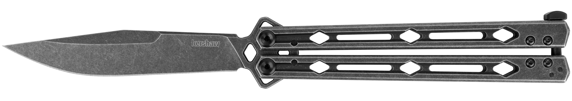 Kershaw Lucha - Balisong - Stainless Steel Handle - 14C28N Blade - 5150BW