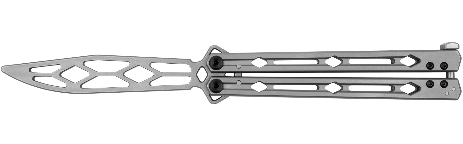 Kershaw Lucha Trainer - Balisong - Stainless Steel Handle - 14C28N Blade - 5150TR