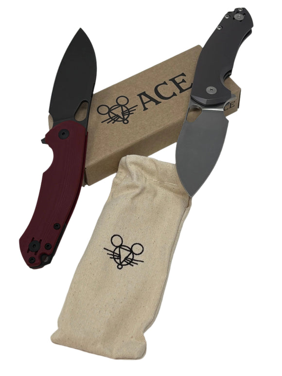 GiantMouse ACE Biblio XL - St. Nick's Knives Exclusive Combo Pack