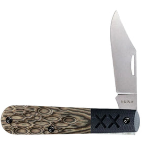 Case Crossroads XR Barlow - Luna Richlite Handle, Black G-10 Bolster - S35VN Clip Point Blade - 53165 - SNK/WTO - Home Office