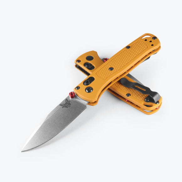 Benchmade Mini Bugout - AXIS Lock - Daybreak Yellow Grivory - 533-08