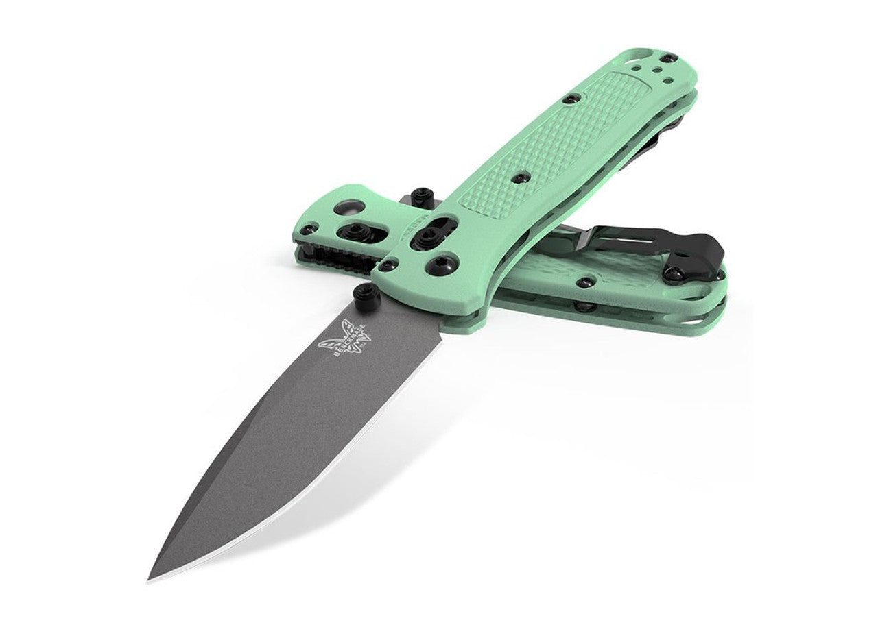 Benchmade Mini Bugout - AXIS Lock - Seafoam Green Grivory - 533GY-06 - CLOSEOUT