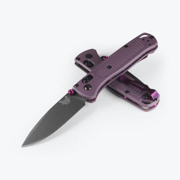 Benchmade Mini Bugout - AXIS Lock - Dark Purple Grivory - 533GY-09