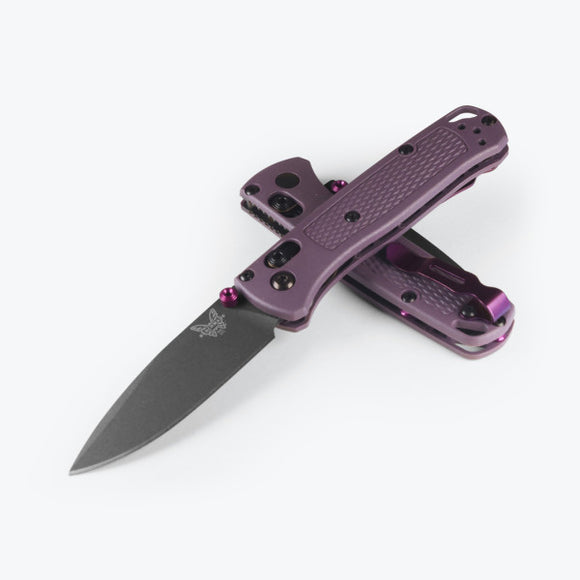 Benchmade Mini Bugout - AXIS Lock - Dark Purple Grivory - 533GY-09
