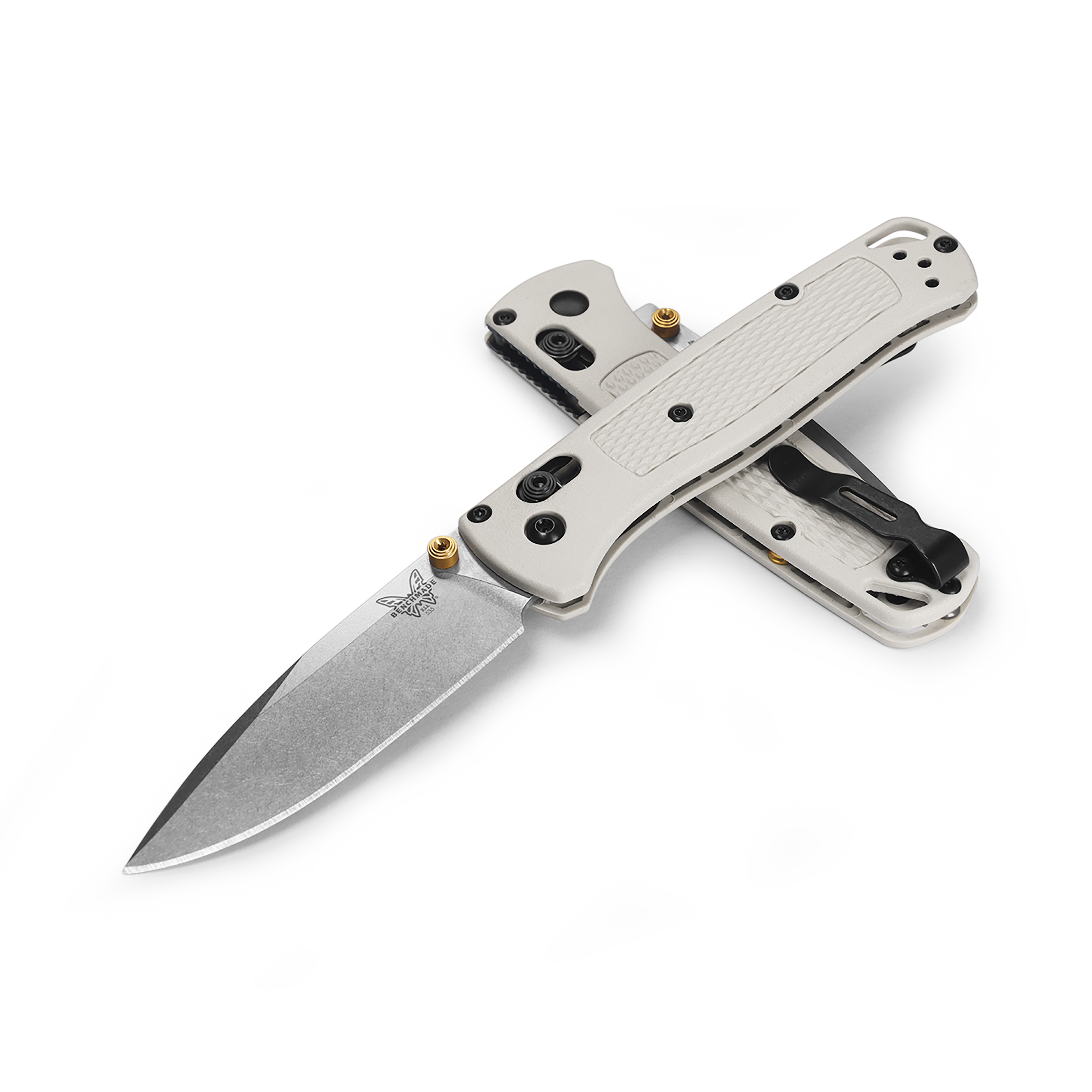 Benchmade Bugout - AXIS Lock - Tan Grivory Handle - 535-12