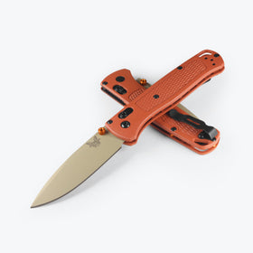 Benchmade Bugout - AXIS Lock - Rust Orange Grivory Handle - 535TN-10