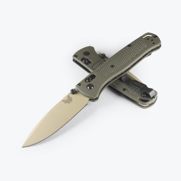 Benchmade Bugout - AXIS Lock - Dark Olive Grivory Handle - 535TN-11