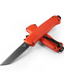 Benchmade Shootout - D/A OTF - Automatic - Mesa Red Handle - 5370BK-04