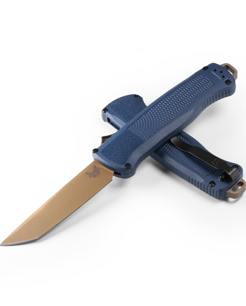 Benchmade Shootout - D/A OTF - Automatic - Crater Blue Handle - 5370FE-01