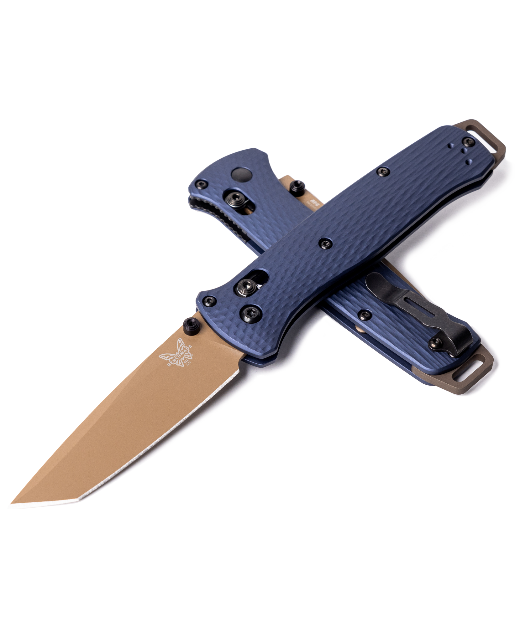 Benchmade Bailout - M4 Tanto Blade - Crater Blue Aluminum Handle - 537FE-02