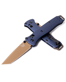 Benchmade Bailout - M4 Tanto Blade - Crater Blue Aluminum Handle - 537FE-02