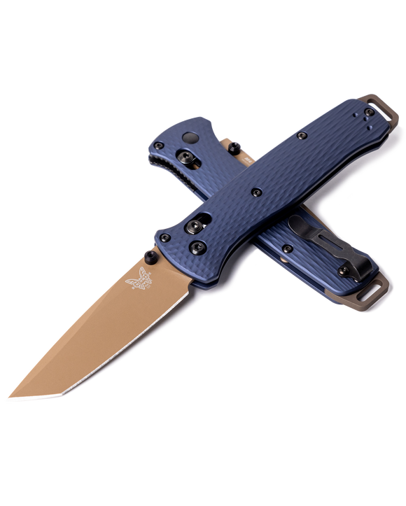 Benchmade Bailout - M4 Tanto Blade - Crater Blue Aluminum Handle - 537FE-02