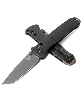 Benchmade Bailout - M4 Tanto Blade - Black Aluminum Handle - 537GY-03