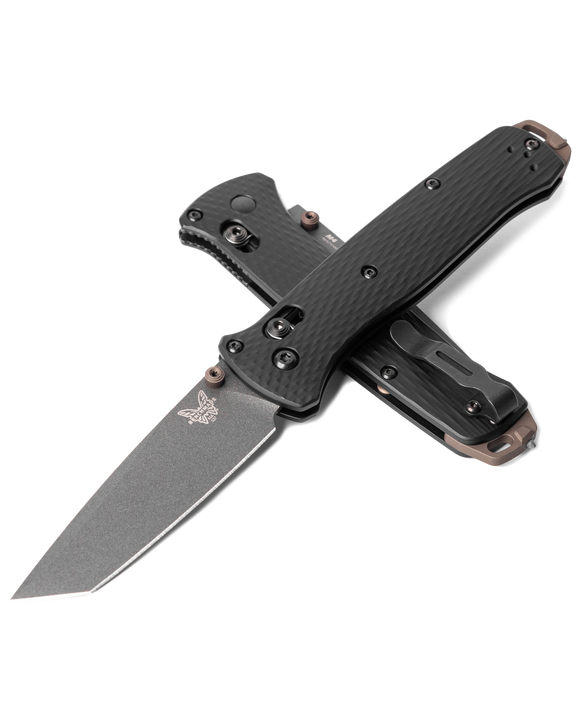 Benchmade Bailout - M4 Tanto Blade - Black Aluminum Handle - 537GY-03