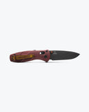 Benchmade Mini Barrage - Redstone Richlite Handles - CPM-S30V Blade - 585BK-04-2