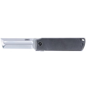 CRKT MinimalX - Frame Lock Knife - Stainless Handle - Sandvik 12C27 Steel - 5915