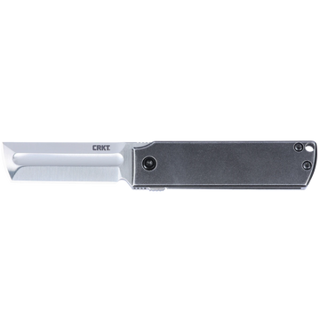 CRKT MinimalX - Frame Lock Knife - Stainless Handle - Sandvik 12C27 Steel - 5915