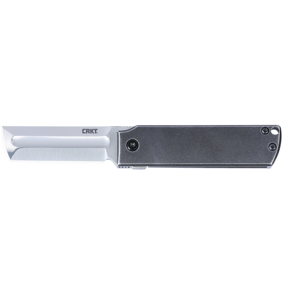 CRKT MinimalX - Frame Lock Knife - Stainless Handle - Sandvik 12C27 Steel - 5915