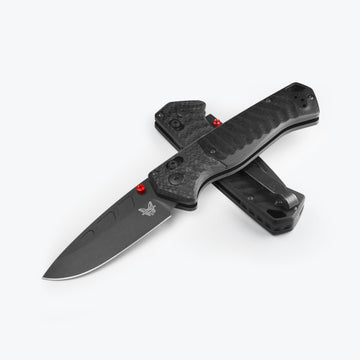 Benchmade PSK - AXIS Assist - Carbon Fiber & Black G10 Handle - CPM-Magnacut Blade - 593BK-01