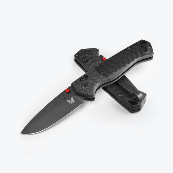 Benchmade PSK - AXIS Assist - Carbon Fiber & Black G10 Handle - CPM-Magnacut Blade - 593BK-01