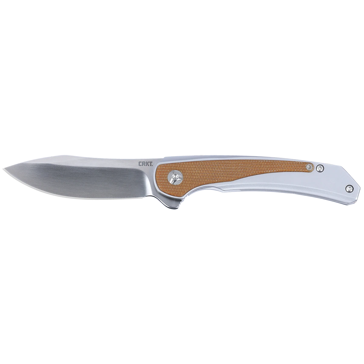 CRKT Padawan - Frame Lock - Micarta Inlay - 14C28N Steel - 6070