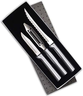 Rada Peel, Pare & Slice - 3-Piece Set - Silver - S18