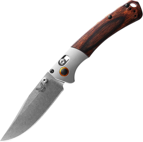 Benchmade Mini Crooked River - AXIS Lock - HUNT Series - Dymondwood - 15085-2