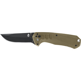 Gerber Haul Assisted Opening - Coyote Brown Handle - Black TiN Blade - 31-003571