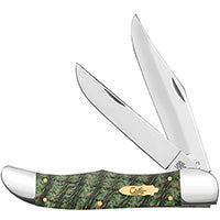 Case Folding Hunter - Smooth Kelly Green Curly Oak - 64072