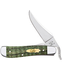Case RussLock - Smooth Kelly Green Curly Oak - 64073